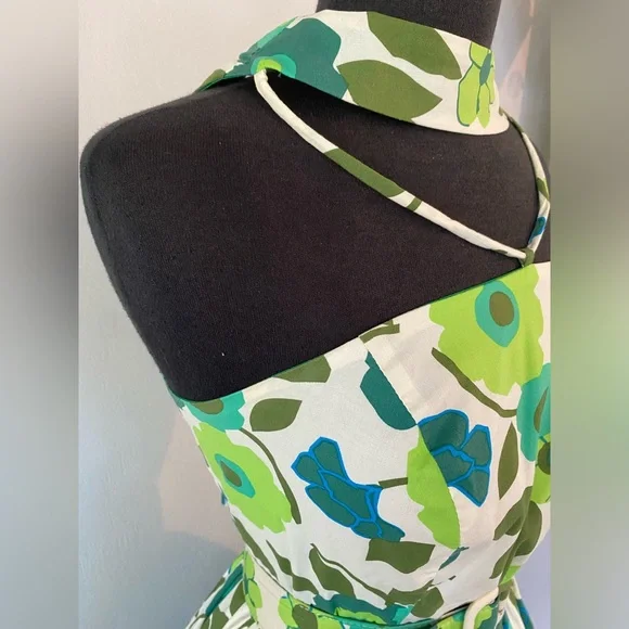 🦄 ALERT 🚨 TATYANA SHIRLEE TEGGE SWING RETRO VINTAGE FLORAL DRESS - Picture 5 of 11